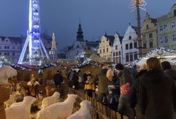 Tłumy turystów na jarmarku świątecznym w Pilznie. "Ludzie chcą się cieszyć atmosferą świąt"