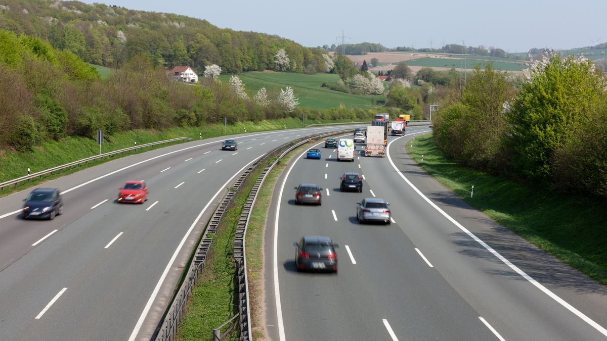 Autostrada, trasa, droga, samochody, korek