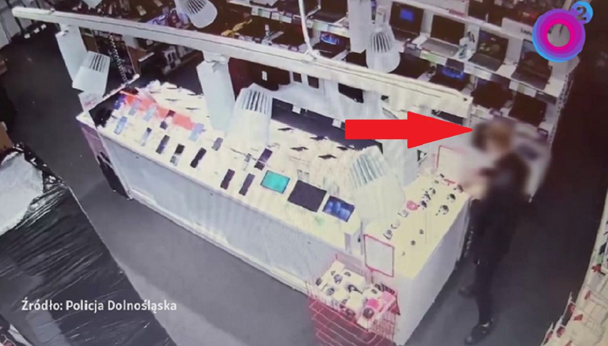 Ukradł telefony ze sklepu. Prawda szybko wyszła na jaw