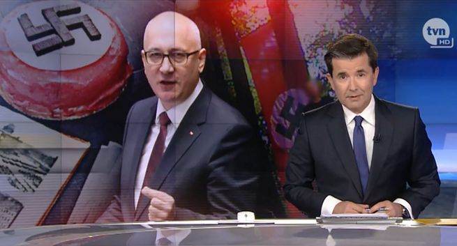 „Fakty” krytykowane za połączenie ministra z PiS ze swastykami, Justyna Pochanke o dyktaturze w Polsce