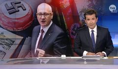 „Fakty” krytykowane za połączenie ministra z PiS ze swastykami, Justyna Pochanke o dyktaturze w Polsce