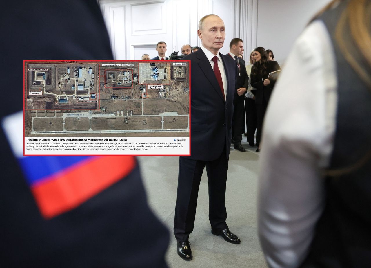 Rosja stawia na arsenał atomowy. W sieci pojawiła się mapa