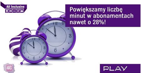 LTE i HSPA+ DC w Play. Nowości w All Inclusive