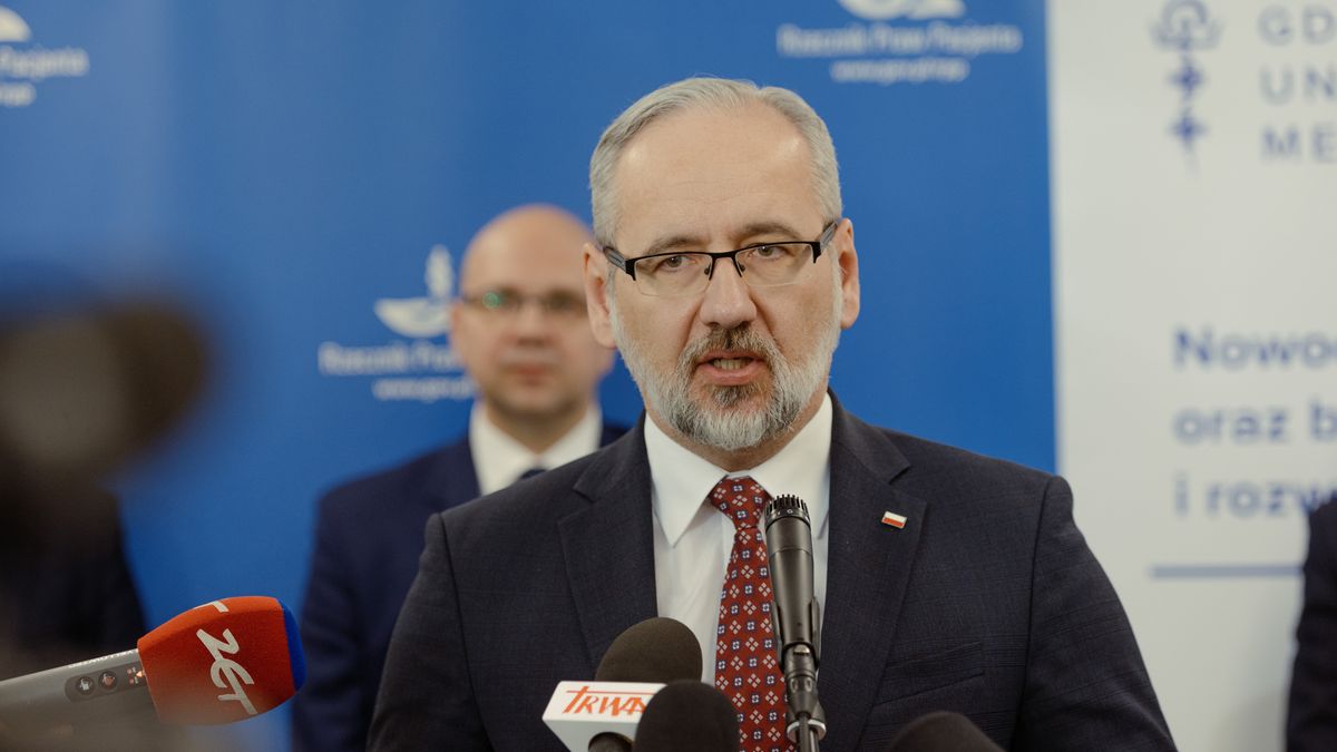 Na zdjęciu Adam Niedzielski