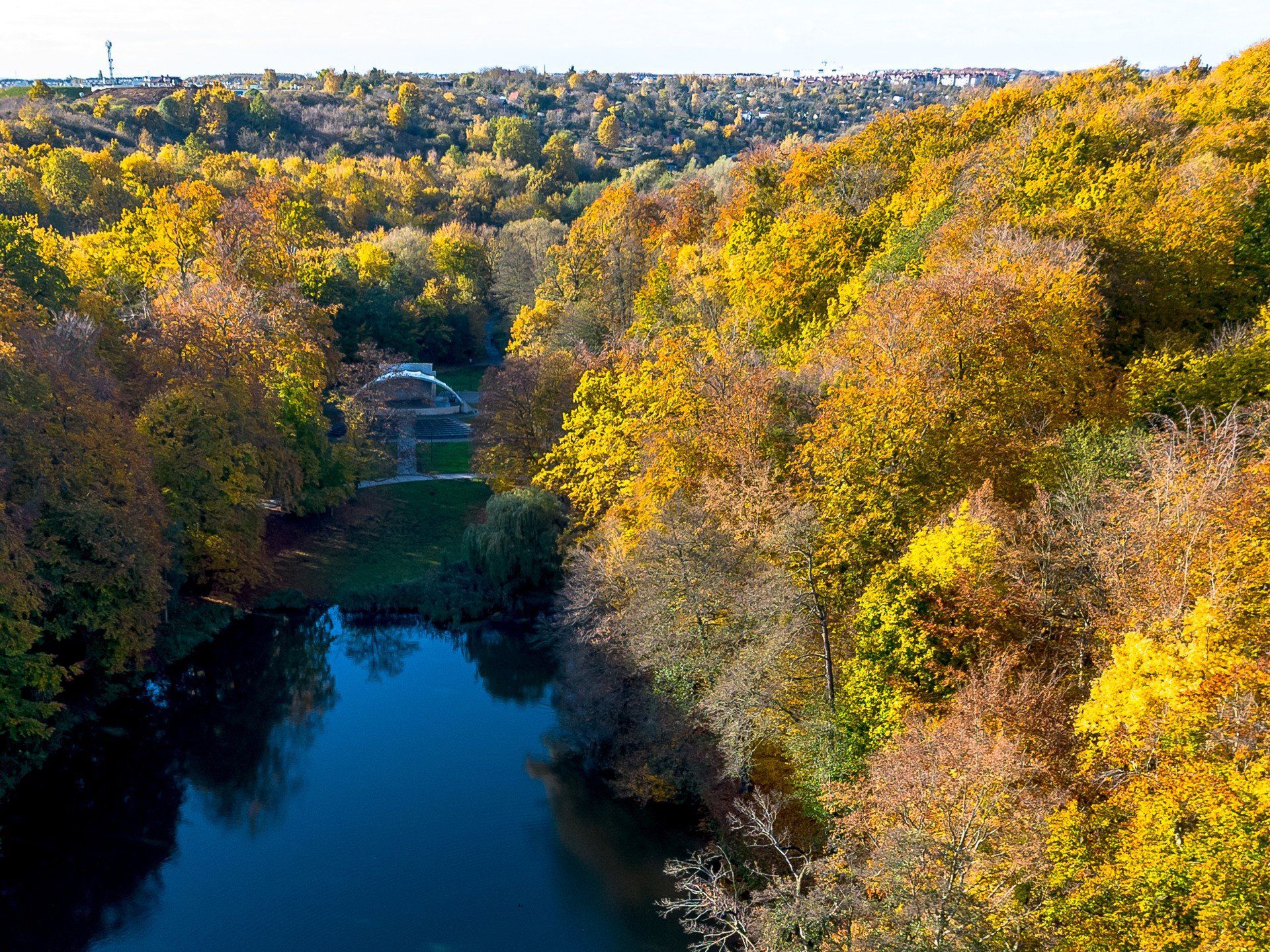 Park Oruński, jesień 2025