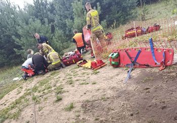 Eksplozja pod Płońskiem. Do tragedii doszło podczas rozpalania ogniska