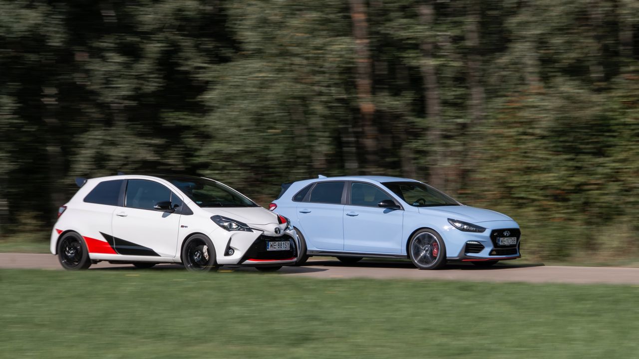 Toyota Yaris GRMN i Hyundai i30 N to wyjątkowe samochody, które potrafią ponieść i wciągnąć w jazdę bez końca.