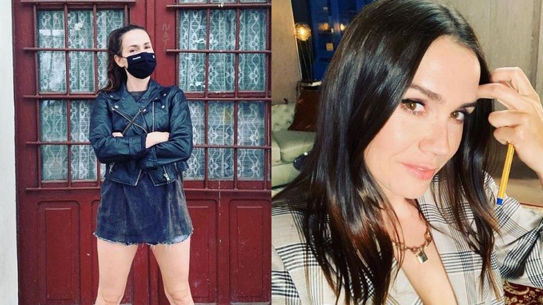 Olga Bołądź apeluje, aby nosić maseczki w miejscach publicznych