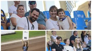 Kibice na meczu Pres Toruń - Krono-Plast Włókniarz Częstochowa. Zdjęcia z trybun i podprowadzających
