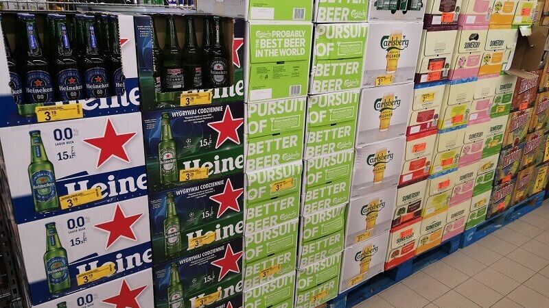 BIEDRONKA PROMOCJA PIWO 12+12 GRATIS ZA DARMO