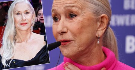 77-letnia Hellen Mirren na czerwonym dywanie w Berlinie. Co za dekolt!