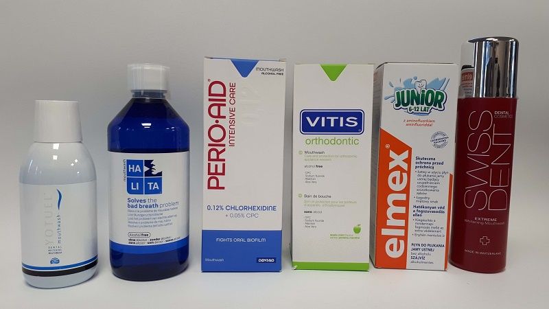 Płyny do płukania jamy ustnej dostępne w hurtowni Mo-dentis