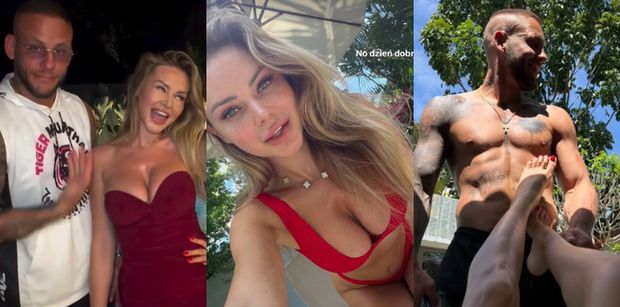 Ola Ciupa i Paweł Bomba dokazują pod palmami: opalanie, skutery, kokosy... (ZDJĘCIA)