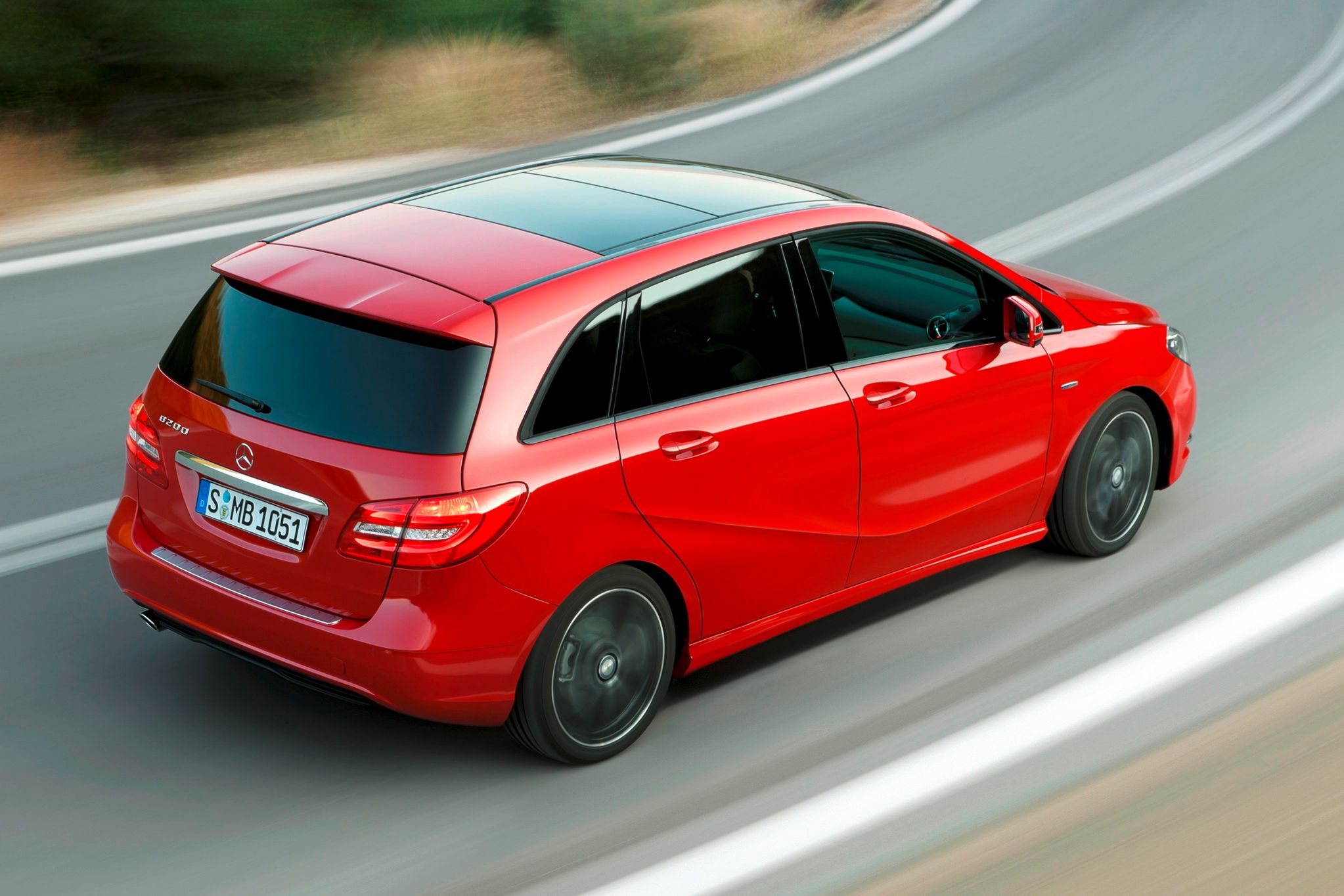 Kolejny mercedes najlepszy w segmencie. Tym razem Klasa B.