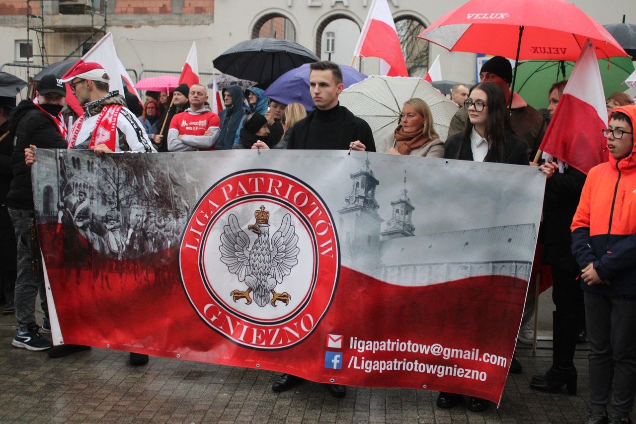 Gniezno: Gnieźnieński Marsz Niepodległości przeszedł ulicami