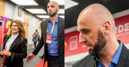 Marcin Gortat i dawno niewidziana Żaneta Stanisławska na kongresie w Poznaniu. Fajna para? (ZDJĘCIA)