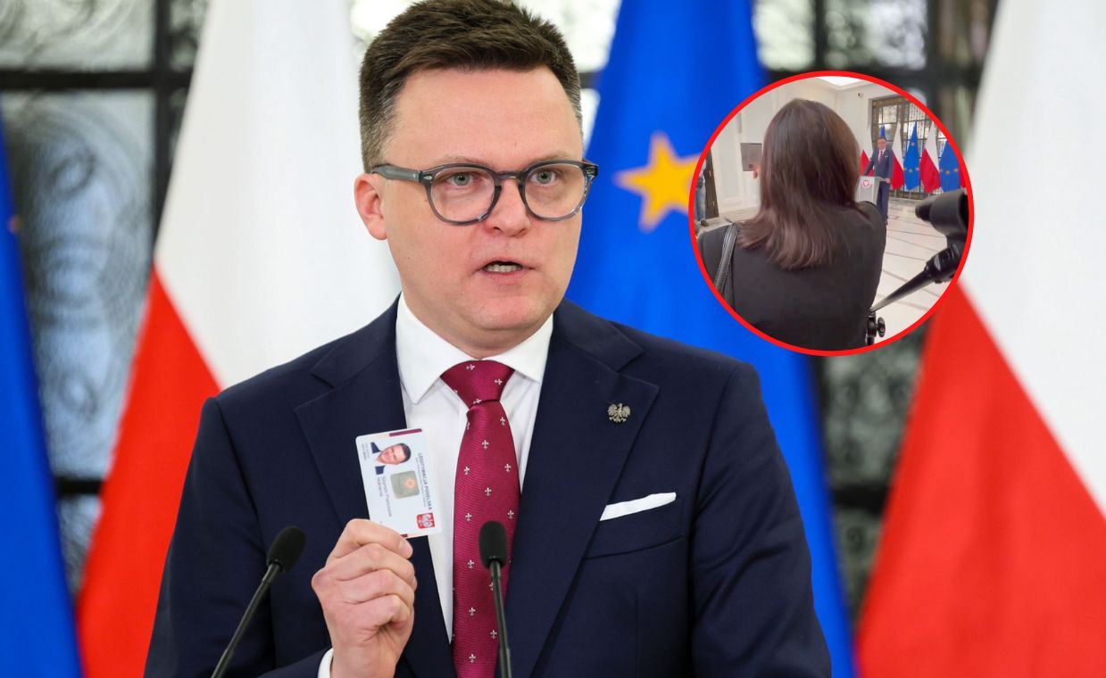 Awantura na konferencji Hołowni. Nagle wtargnęła posłanka PiS