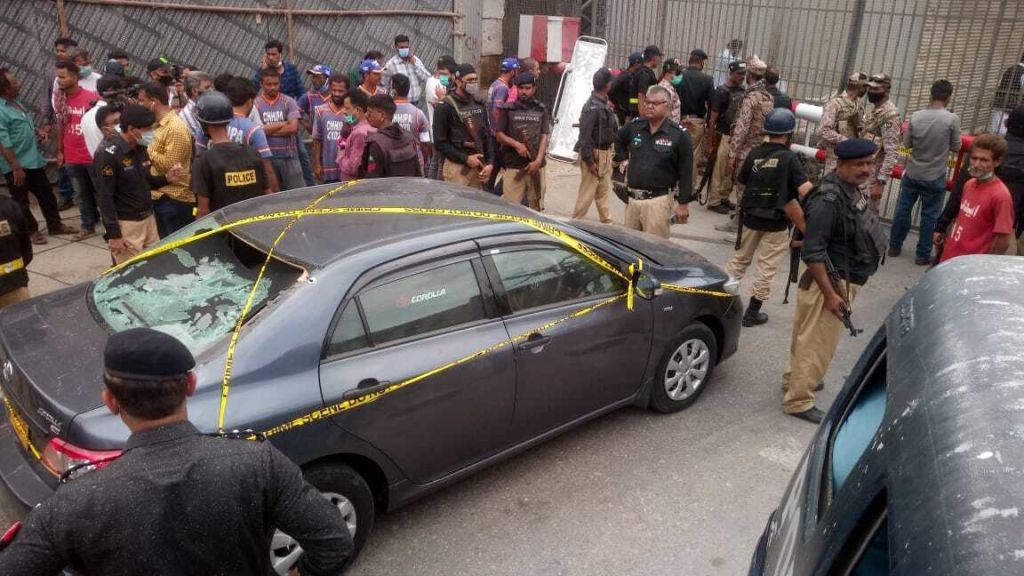 Atak na giełdę w Karaczi