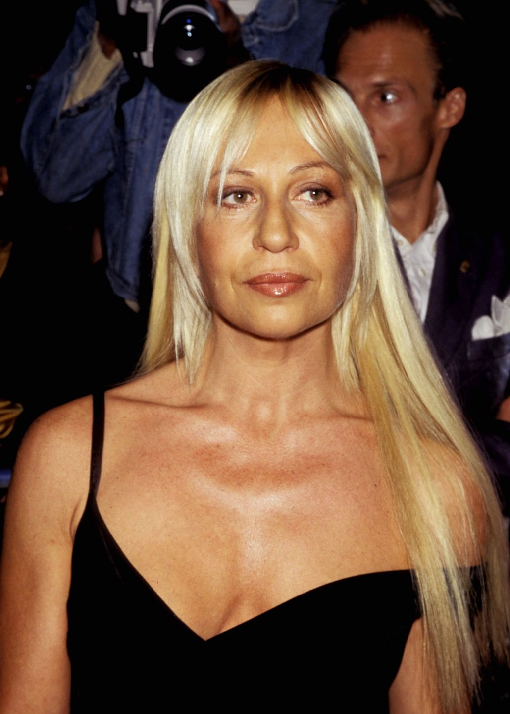 Donatella Versace przed operacjami plastycznymi