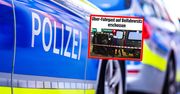 Uber zatrzymał się na światłach w Duesseldorfie. Nagle padł strzały