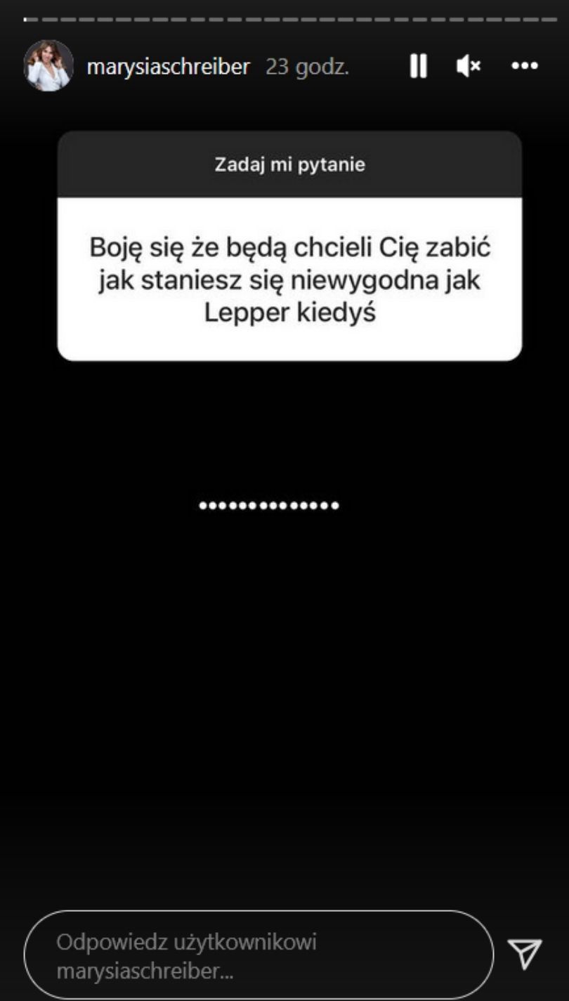 Marianna Schreiber odpowiada na pytania fanów