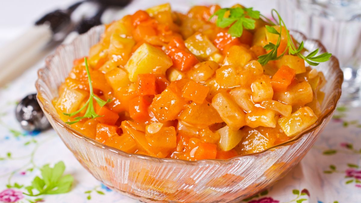 Marchewka z groszkiem to idealny dodatek do drugiego dania