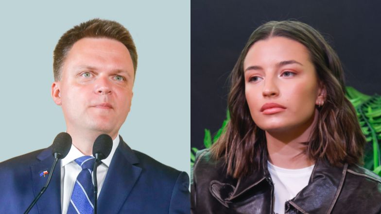 Julia Wieniawa ocenia Szymona Hołownię 