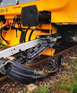 Opolskie. Wjechał autem pod czeski pociąg