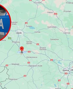 Wypadek w Opolskiem. Motorowerzysta zginął w wyrwie po powodzi