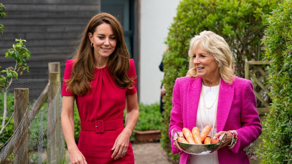Jill Biden, pierwsza dama Ameryki spotkała się z Kate Middelton. 