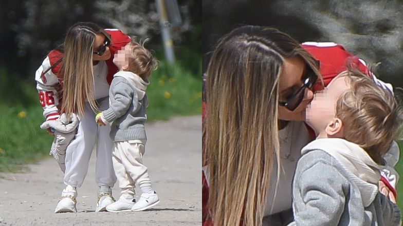 Małgorzata Rozenek z Heniem 