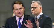Sikorski od razu zareagował na słowa Dudy. "Boże"