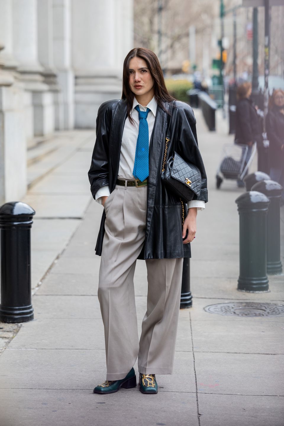 Androgyniczny styl jest stale obecny na ulicach Nowego Jorku