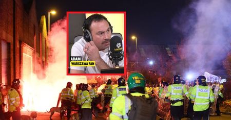 Rozmawiali o zadymie pod stadionem. Nagle zadzwonił kibic Legii
