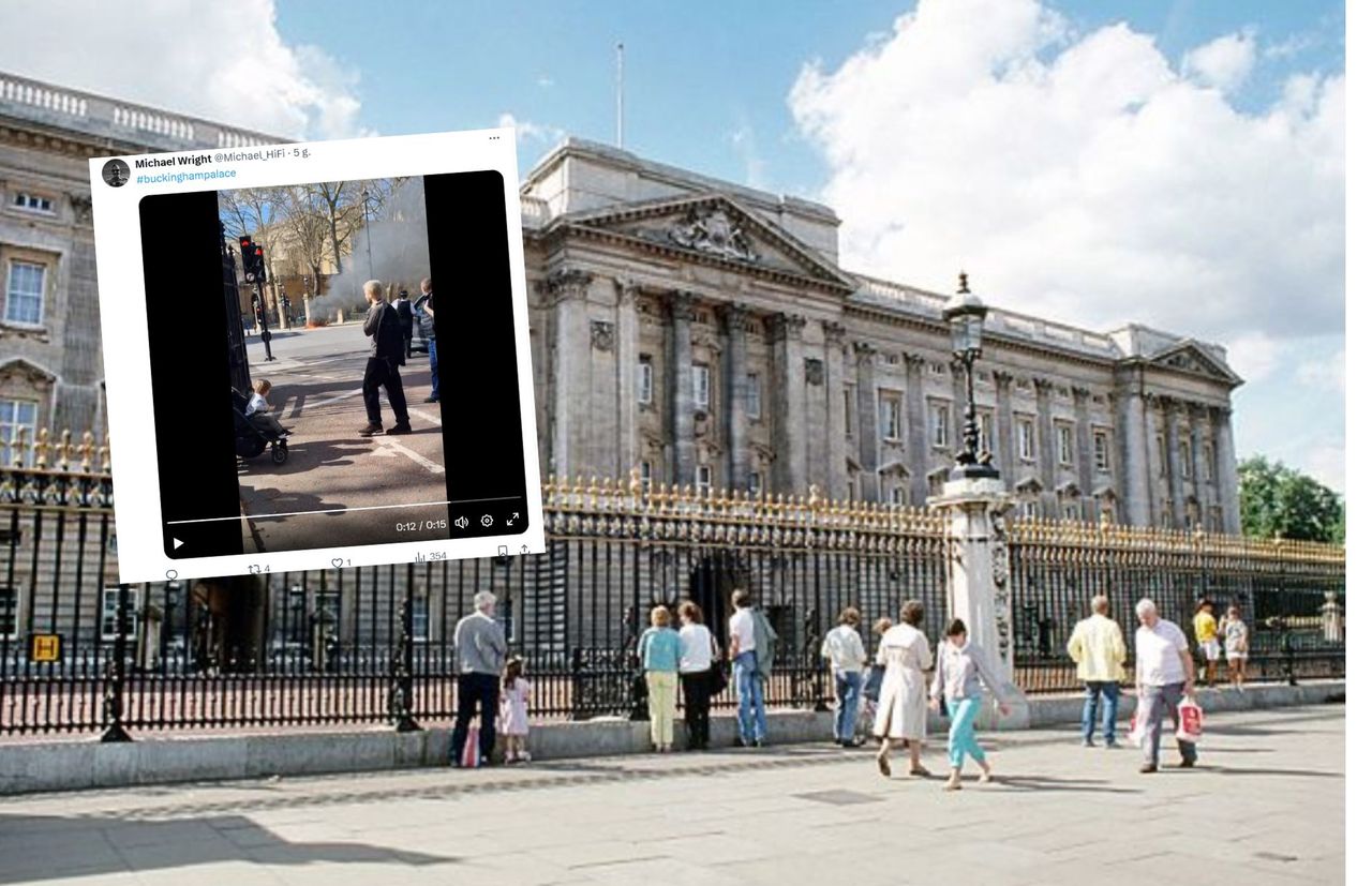 Incident in front of Buckingham Palace
