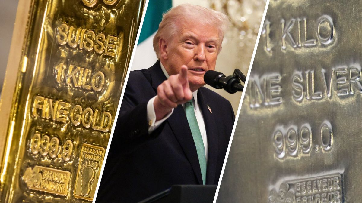 Ceny złota i srebra mocno w dół