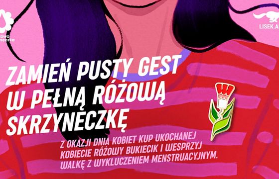 Lisek.App, Fundacja Różowa Skrzyneczka i Feeders Agency chcą walczyć z wykluczeniem menstruacyjnym