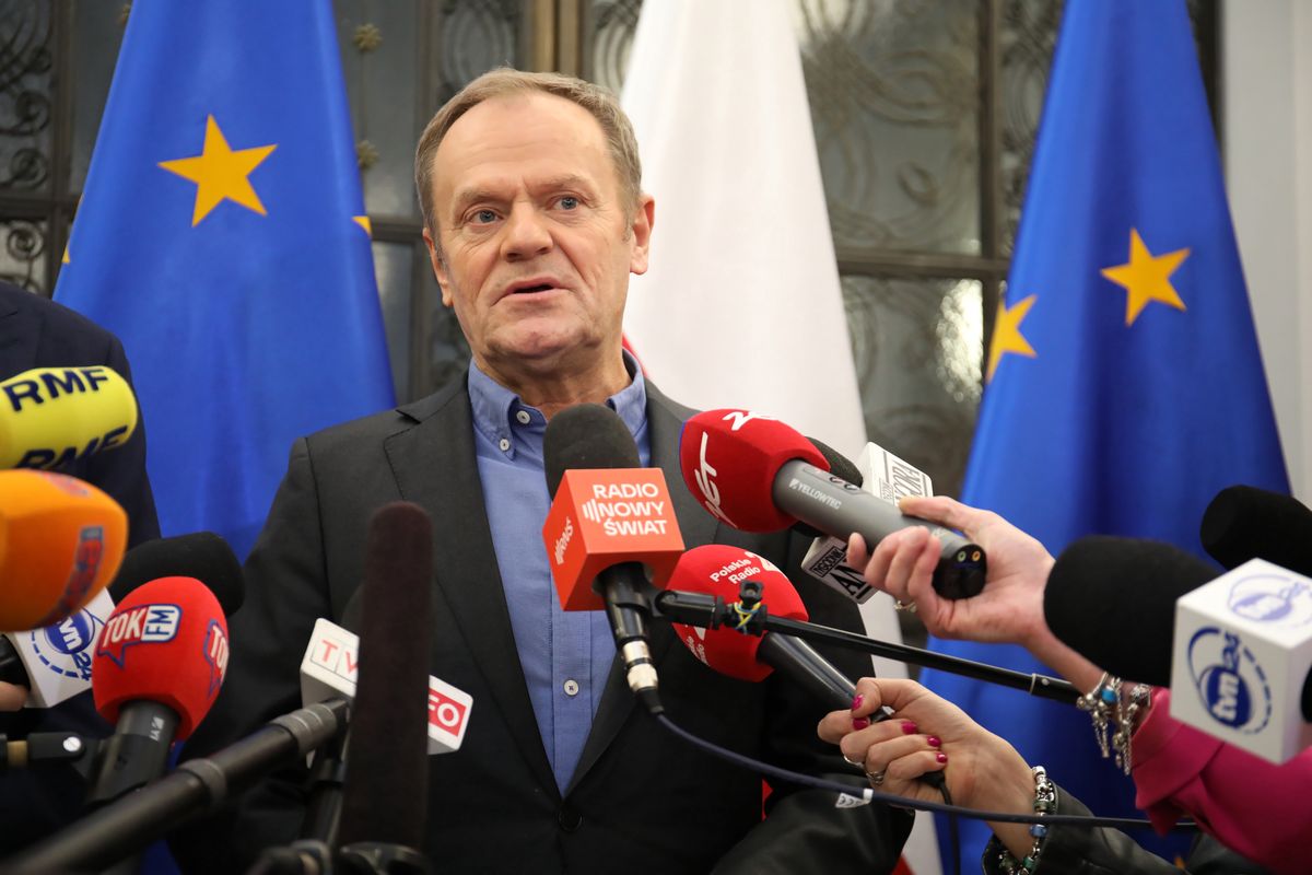 polityka, donald tusk, rząd, spotkanie Donald Tusk zabrał głos. Mówi o spotkaniu z kandydatami na ministrów