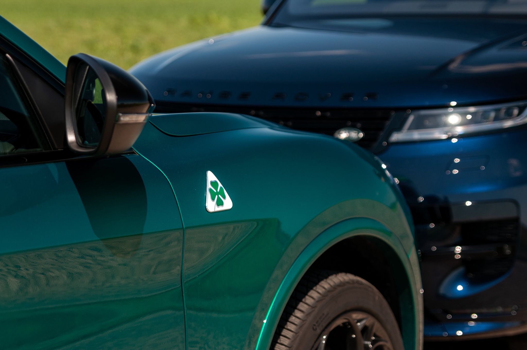 Alfa Romeo Stelvio Quadrifoglio i Range Rover Sport P510