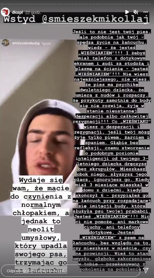 Mikołaj Śmieszek w ogniu krytyki