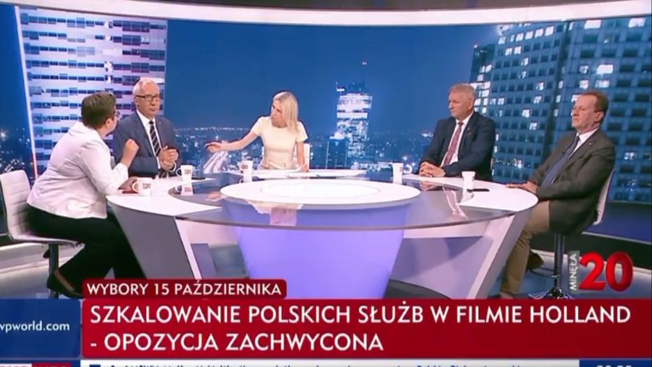 Fragment programu "Minęła Dwodziesta" w TVP Info z 21.09.2023 r.
