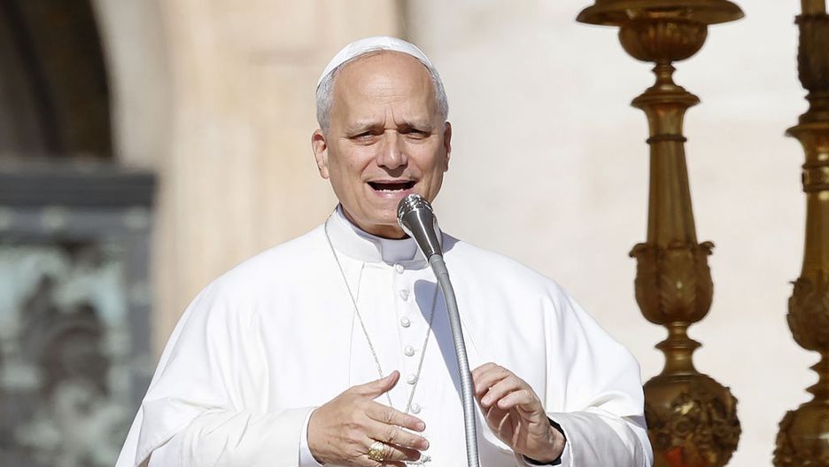 Canonization of Pier Giorgio Frassati and Carlo Acutis at the Vatican
VATICAN CITY, VATICAN, SEPTEMBER 07: Pope Leo XIV addresses the faithful before celebrating a Mass for the canonization of Pier Giorgio Frassati and Carlo Acutis in St. Peter's Square at the Vatican, on September 07, 2025. (Photo by Riccardo De Luca/Anadolu via Getty Images)
Anadolu
mass for the canonization, pier giorgio frassati