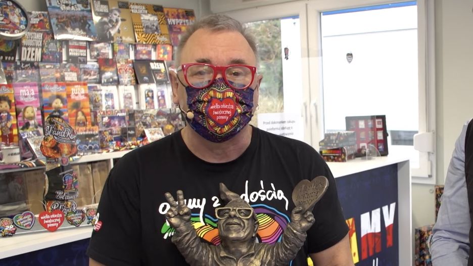 WOŚP. Jerzy Owsiak jako krasnal. Trafi na licytację