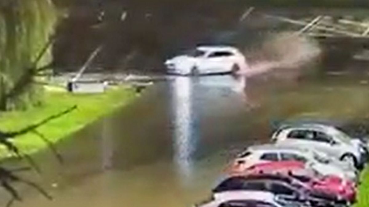 Drift nagrała kamera monitoringu