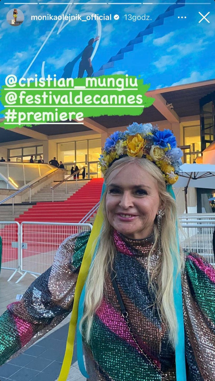 Monika Olejnik na Festiwalu Filmowym w Cannes