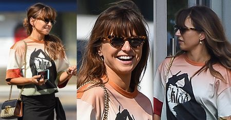 Anna Lewandowska spaceruje po mieście z torebką Gucci za 6 TYSIĘCY ZŁOTYCH (ZDJĘCIA)