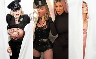 Kim Kardashian, Margot Robbie, Lennifer Lawrence i inni na oscarowej imprezie Madonny (ZDJĘCIA)