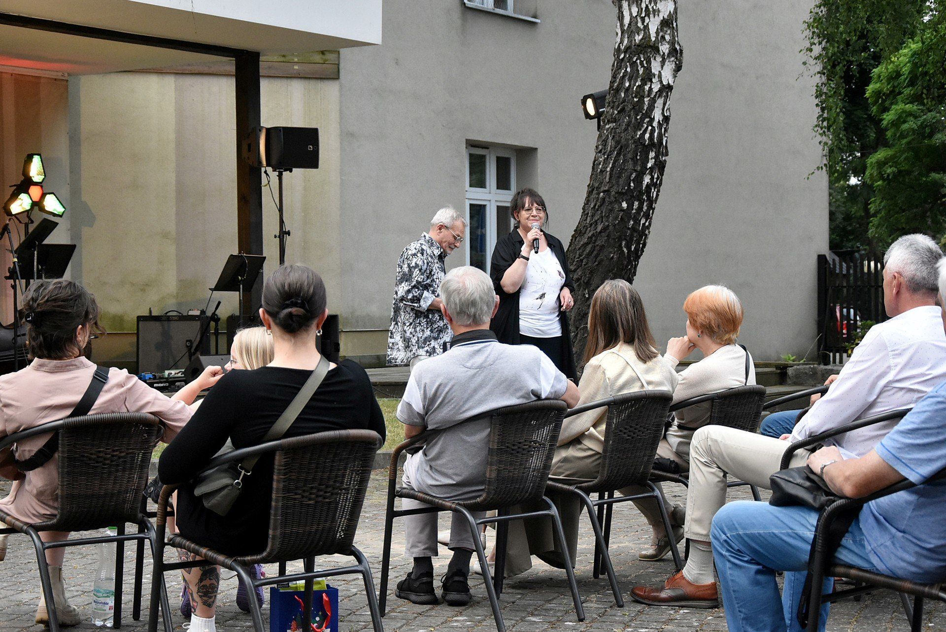W ogrodzie Muzeum Stanisława Staszica w Pile koncertował Attila Muehl Quartet