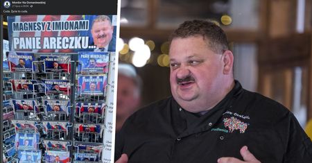 Samorządowiec stał się memem na magnesach. Będzie pozew