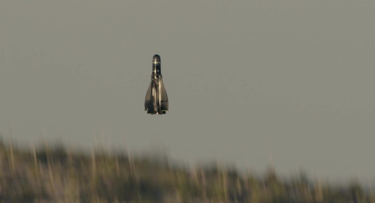 "Drone Roadrunner during takeoff"